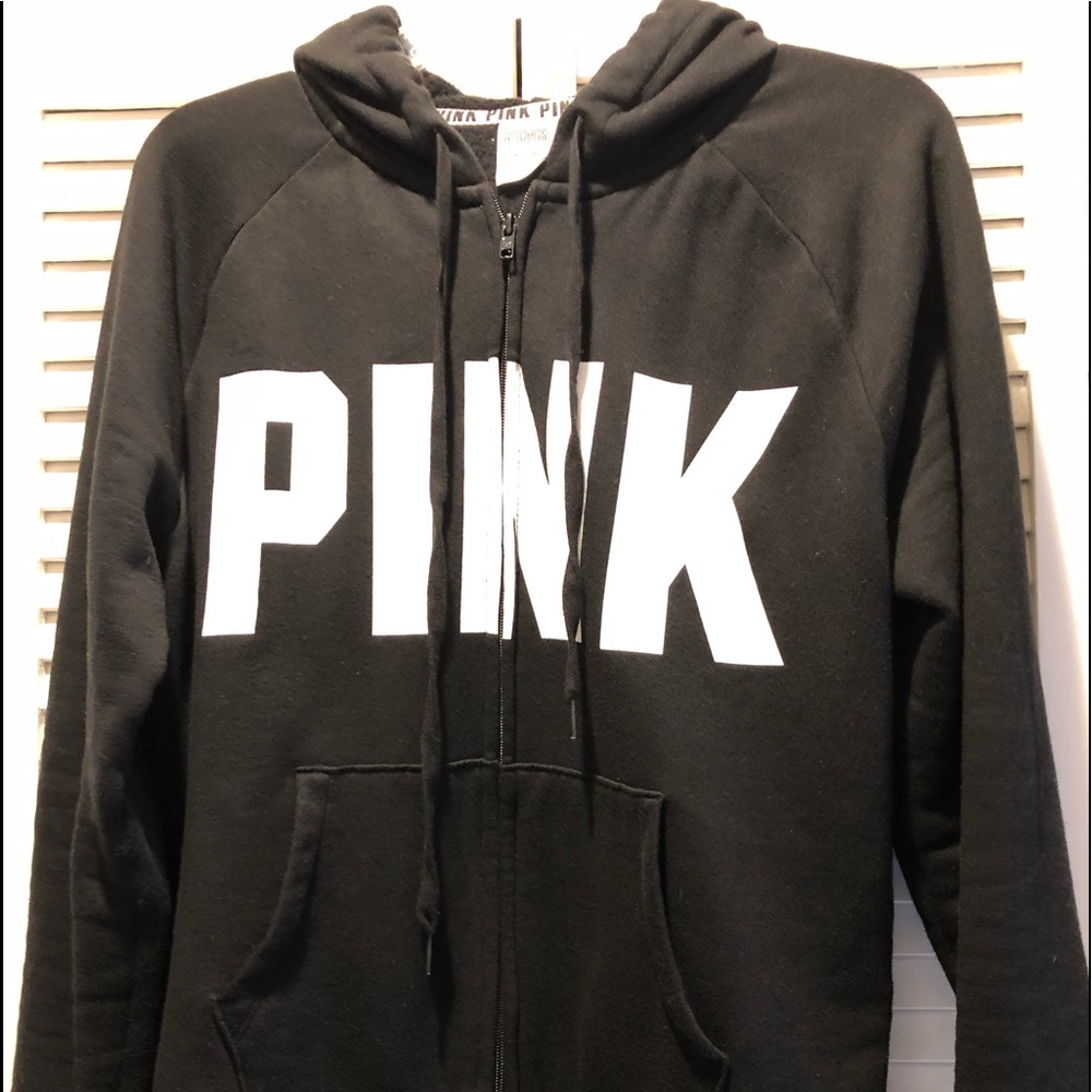 Victoria Secrets Pink sweat jacket size Mediums